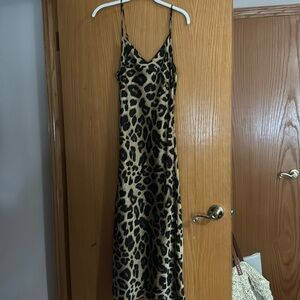 Beautiful leopard print maxi